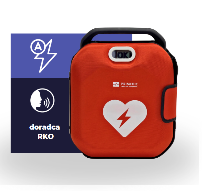 Primedic HeartSave wersja w pełni zautomatyzowana z doradcą RKO 